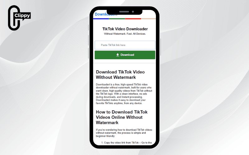 how to save videos on TikTok without the watermark