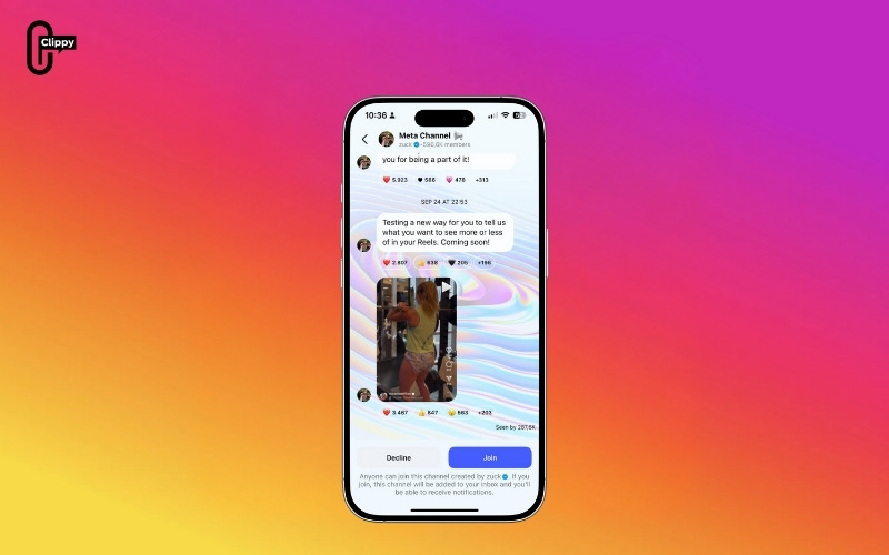 how to join broadcast channel on instagram