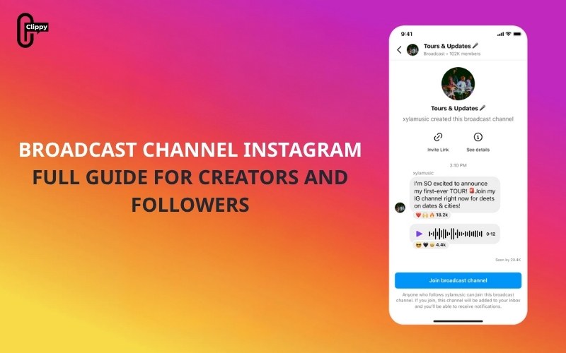 broadcast channel instagram
