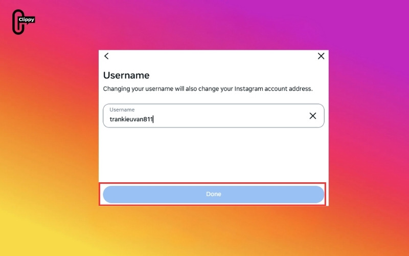 How do i change my username on instagram