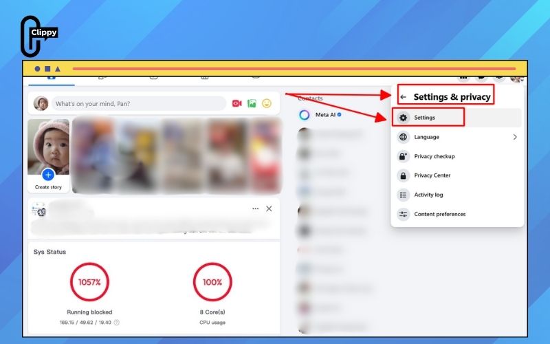 how to deactivate facebook account 2025