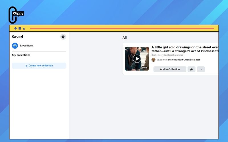 how to find saved reels on facebook android