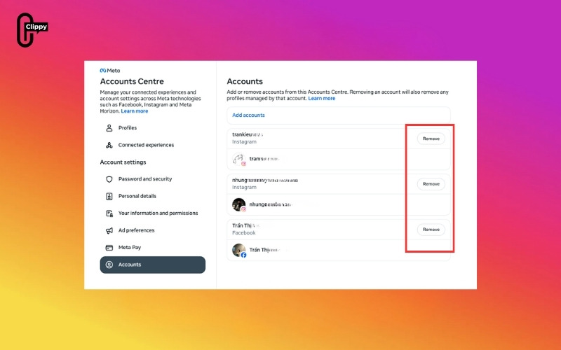 how to synchronize instagram and facebook
