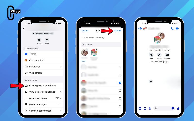 how to start a group chat in facebook messenger