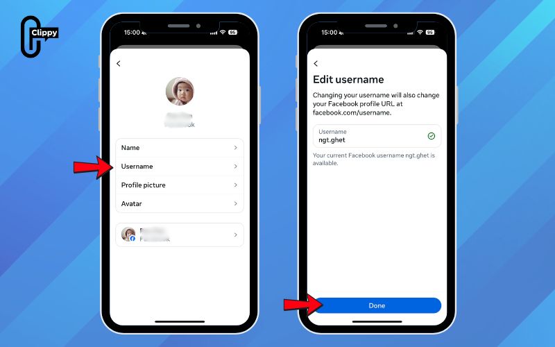 how to find my messenger username