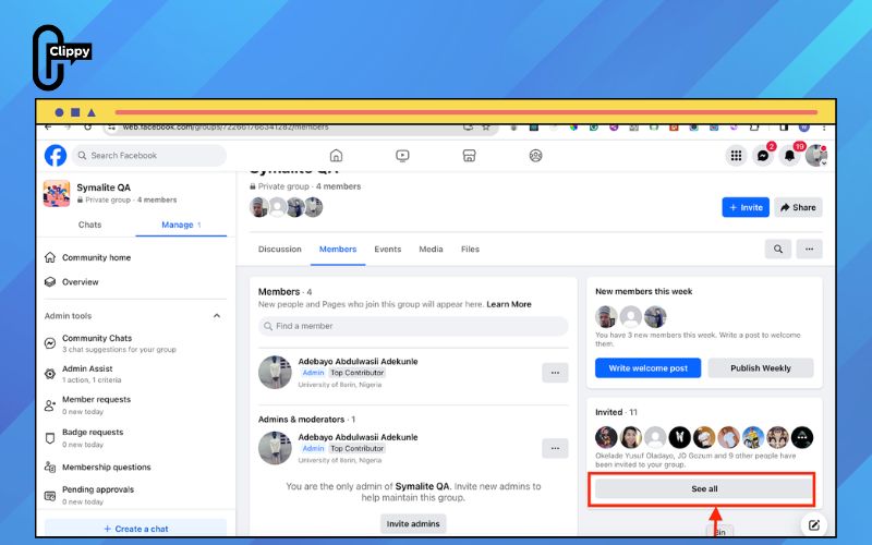 how to send event reminder on facebook