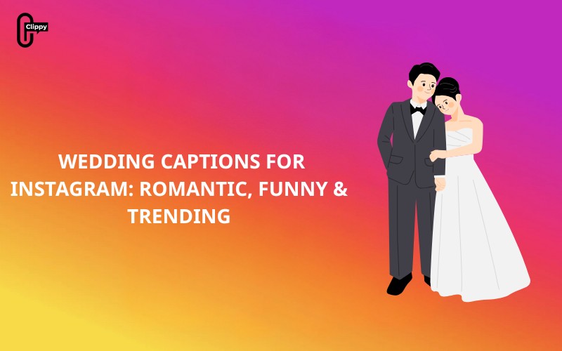 wedding caption for instagram