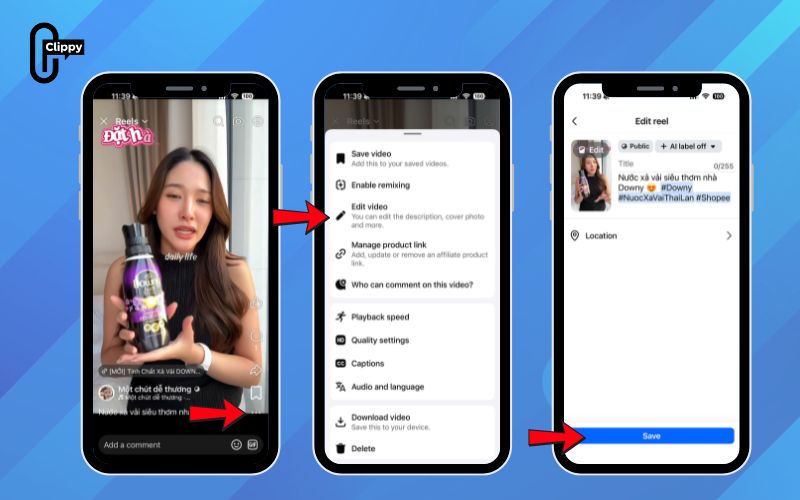 how to edit video to avoid copyright on facebook