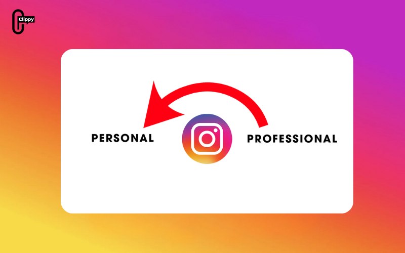 how to switch back to a personal account on instagram