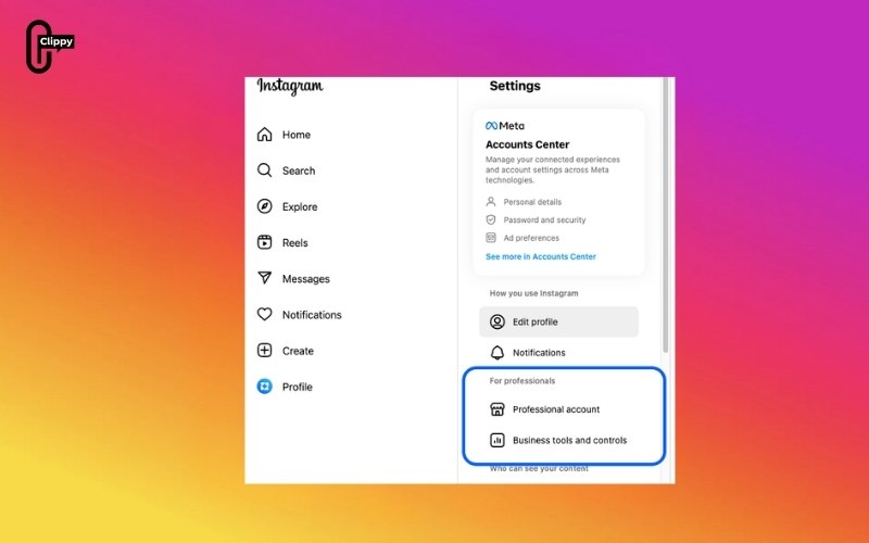 how to switch account in instagram