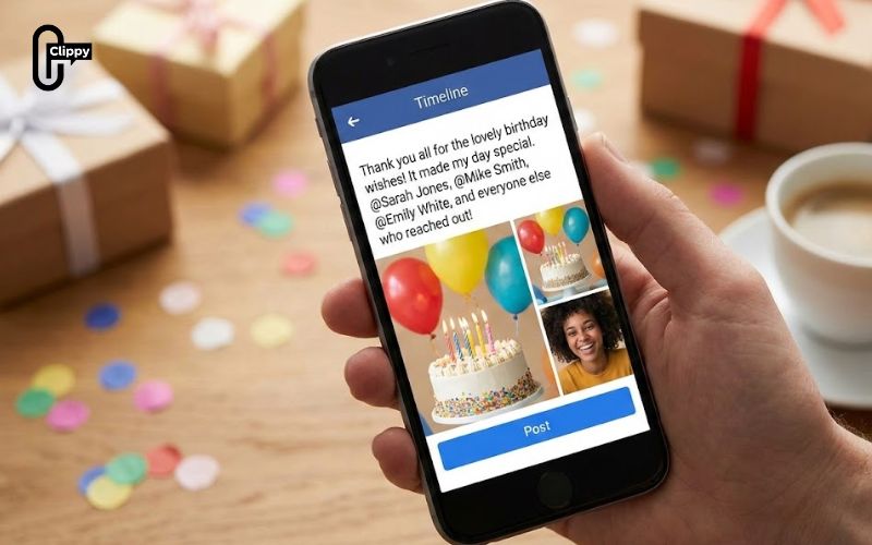 how to tag everyone for birthday wishes on facebook app