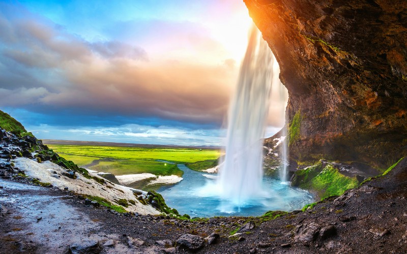 waterfall caption for instagram