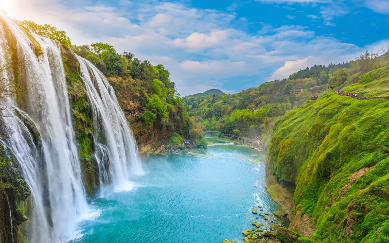 waterfall caption for instagram